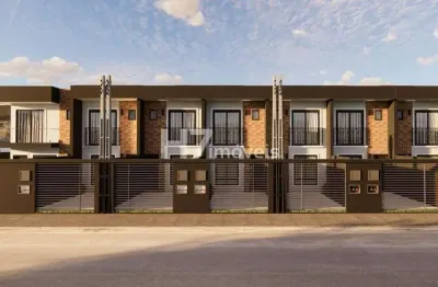 Residencial imbuia - casa geminada com 1 suíte + 2 quartos ou opção de 2 suítes