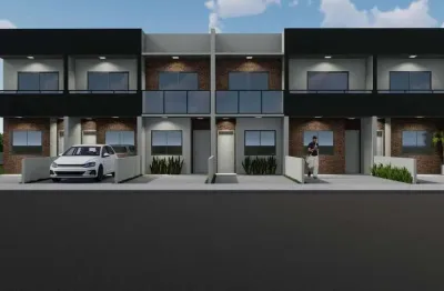 Casa geminada com 2 quartos, boehmerwald - joinville
