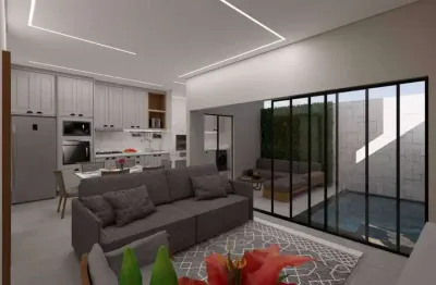 Casa geminada com 1 suíte + 2 quartos, bairro glória