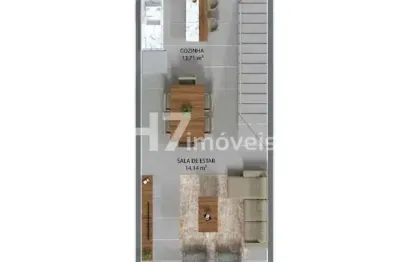 Casa geminada com 2 suítes, boehmerwald - joinville