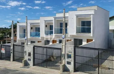 Casa geminada com 2 suítes para locação -  casa 02– guanabara _ joinville