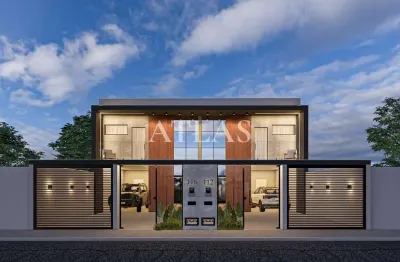 Casa luxuosa nova, 3 quartos, 145m2-bouganville , volta redonda/rj