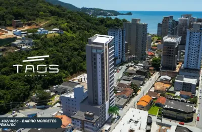 Apartamento 02 suítes com lazer no hooftop em itapema, próximo ao mar