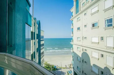 Apartamento 03 quartos frente mar - localização privilegiada na meia praia em itapema