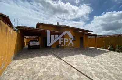 Casa para venda em itanhaém, parque augustus, 2 dormitórios, 2 suítes, 1 banheiro, 3 vagas