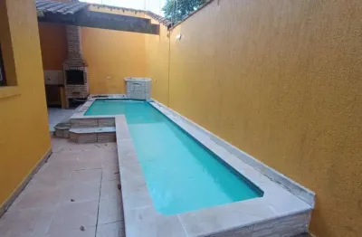 Casa para Venda em Itanhaém, Estância Santa Cruz, 5 dormitórios, 3 banheiros, 2 vagas