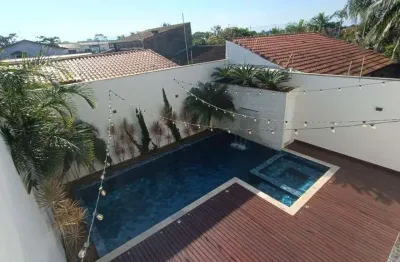 Casa alto padrão para venda em itanhaém, cibratel 1, 5 dormitórios, 5 suítes, 2 banheiros, 5 vagas