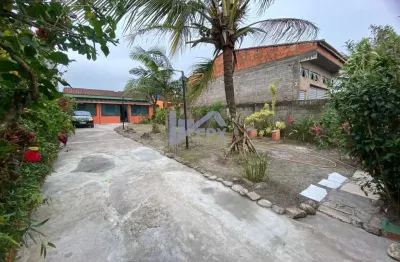 Casa para venda em itanhaém, jardim regina, 2 dormitórios, 1 banheiro, 5 vagas