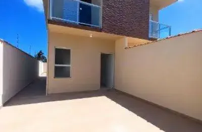 Sobrado para venda em itanhaém, jardim sabaúna, 2 dormitórios, 2 banheiros, 2 vagas