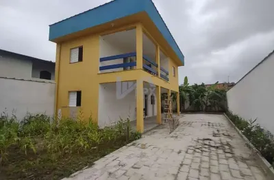 Sobrado para venda em itanhaém, parque augustus, 3 dormitórios, 2 suítes, 1 banheiro, 8 vagas