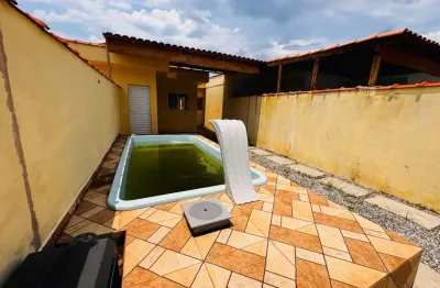 Casa para Venda em Itanhaém, Balneário Jequitibá, 2 dormitórios, 1 suíte, 2 banheiros, 3 vagas