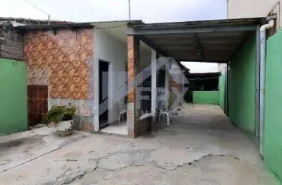 Casa para venda em itanhaém, jardim umuarama, 2 dormitórios, 1 banheiro, 4 vagas