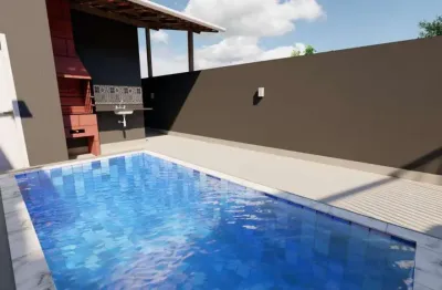 Casa para Venda em Itanhaém, Balneário Gaivota, 2 dormitórios, 1 suíte, 2 banheiros, 2 vagas