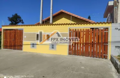 Casa para venda em itanhaém, nova itanhaém, 2 dormitórios, 1 suíte, 1 banheiro, 2 vagas