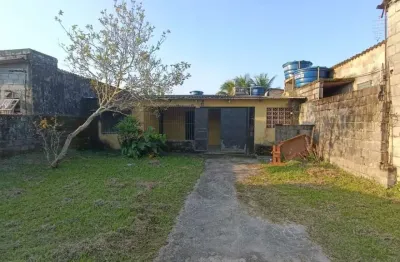 Casa para venda em itanhaém, balneário gaivota, 2 dormitórios, 1 banheiro, 10 vagas
