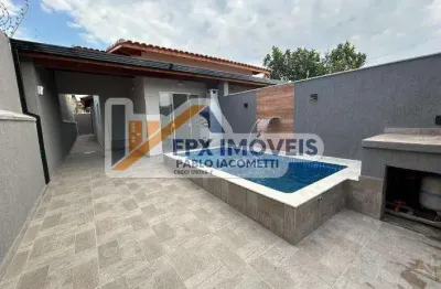 Casa para venda em itanhaém, bopiranga, 2 dormitórios, 1 suíte, 1 banheiro, 3 vagas