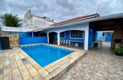 Casa alto padrão para venda em peruíbe, park d`aville, 3 dormitórios, 2 suítes, 1 banheiro, 6 vagas