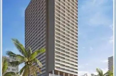 Apartamento para venda em praia grande, tupi, 1 dormitório, 1 banheiro, 1 vaga