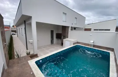 Casa para Venda em Itanhaém, Tupy, 2 dormitórios, 1 suíte, 2 banheiros, 2 vagas