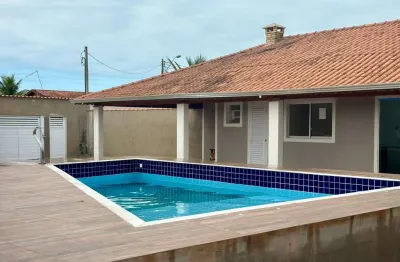 Casa para Venda em Itanhaém, Jardim Jamaica, 3 dormitórios, 2 suítes, 2 banheiros, 5 vagas