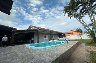 Casa para Venda em Itanhaém, Bopiranga, 3 dormitórios, 1 banheiro, 10 vagas