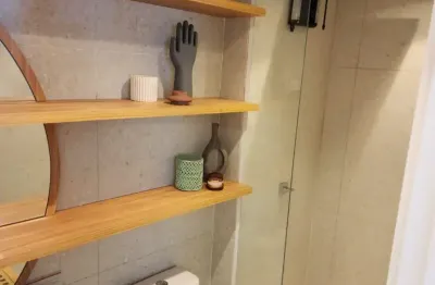 Oportunidade de morar ou investir no campo belo, apartamentos de 1 dormitório com varanda