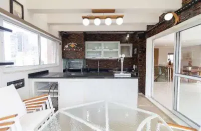 Cobertura forte do golf com 4 dormitórios à venda, 370 m² por r$ 3.690.000 - vila yara - osasco/sp