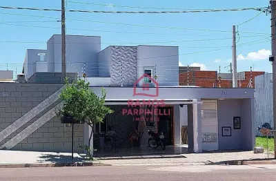 Casa com 3 dormitórios à venda, 155 m² por r$ 750.000 - jardim dos lagos - nova odessa/sp