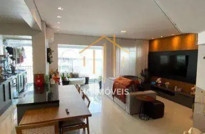 Cobertura com 3 dormitórios à venda, 180 m² por r$ 2.500.000,00 - vila regente feijó - são paulo/sp