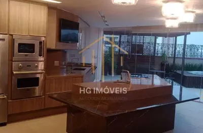 Cobertura com 7 dormitórios à venda, 645 m² por r$ 7.500.000,00 - tatuapé - são paulo/sp