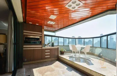 Apartamento com 4 dormitórios à venda, 374 m² por r$ 3.600.000 - jardim anália franco