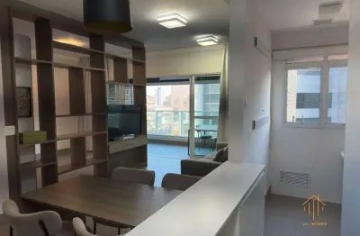 Apartamento com 1 dormitório para alugar, 55 m² por r$ 5.989,00/mês - anália franco - são paulo/sp