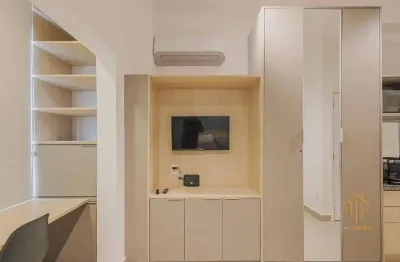 Studio com 1 dormitório para alugar, 27 m² por r$ 4.017,00/mês - pinheiros - são paulo/sp