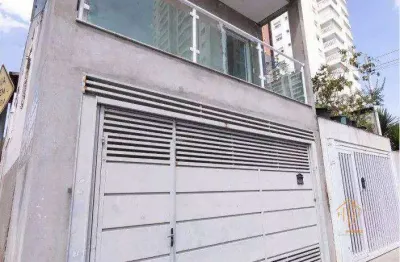 Sobrado com 2 dormitórios para alugar, 170 m² por r$ 5.501,00/mês - alto da mooca - são paulo/sp