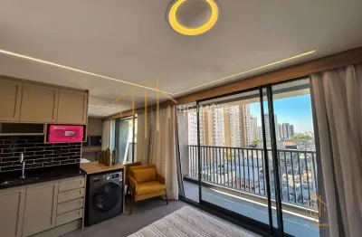 Studio com 1 dormitório para alugar, 33 m² por r$ 4.500/mês - vila gomes cardim - são paulo/sp