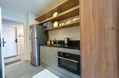 Apartamento com 1 dormitório para alugar, 25 m² por r$ 3.659,00/mês - vila regente feijó - são paulo/sp