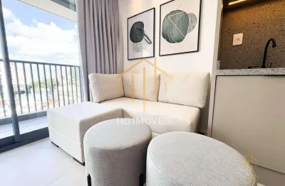 Studio com 1 dormitório, 33 m² - venda por r$ 650.000,00 ou aluguel por r$ 5.500,00/mês - vila gomes cardim - são paulo/sp