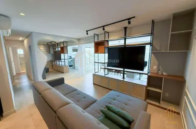 Apartamento com 3 dormitórios para alugar, 102 m² por r$ 9.000/mês - tatuapé - são paulo/sp