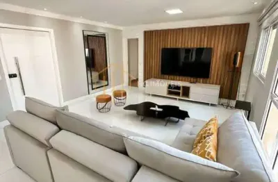 Apartamento com 3 dormitórios, 177 m² - venda por r$ 2.500.000 ou aluguel por r$ 17.500/mês - jardim anália franco - são paulo/sp