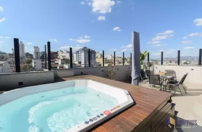 Cobertura com 3 quartos à venda na avenida josé faria da rocha, 1117, eldorado, contagem por r$ 749.000