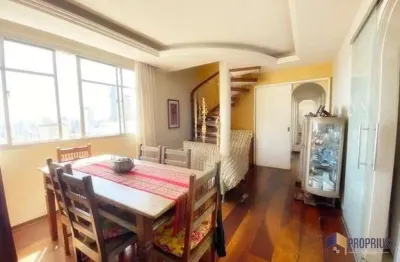 Cobertura com 3 quartos à venda na rua nunes vieira, 358, santo antônio, belo horizonte por r$ 920.000