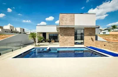 Casa com 3 dormitórios à venda, 400 m² por r$ 2.380.000,00 - condominio portal dos bandeirantes - salto/sp