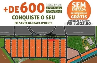 Terreno em jardim santa rita de cássia  -  santa bárbara d'oeste