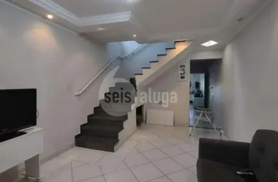 Casa para alugar em vila aquilino, santo andré, 3 dorms, 172m²