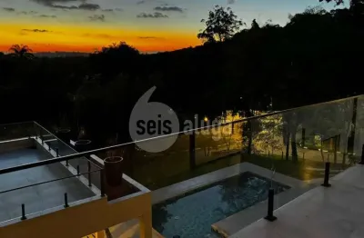 Casa em condomínio à venda em atibaia, 4 suítes, r$1.700.000