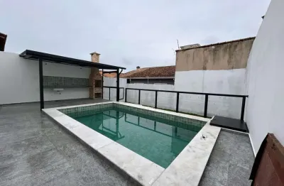 Casa alto padrão para venda em peruíbe, são joão batista, 3 dormitórios, 3 suítes, 1 banheiro, 4 vagas