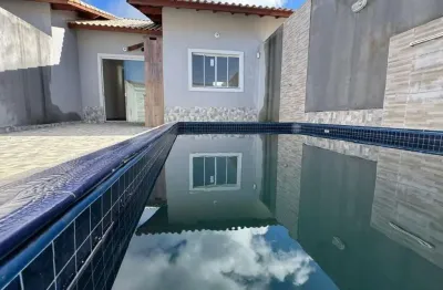 Casa para venda em itanhaém, jardim são fernando, 2 dormitórios, 1 suíte, 1 banheiro, 2 vagas