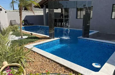Casa para venda em itanhaém, balneário esther, 3 dormitórios, 1 suíte, 2 banheiros, 2 vagas