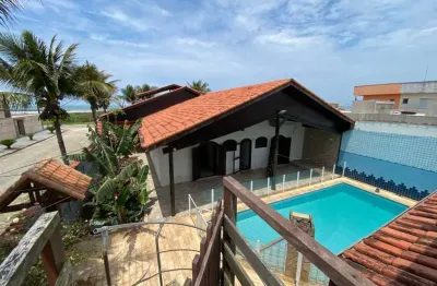 Casa para venda em itanhaém, bopiranga, 3 dormitórios, 3 suítes, 1 banheiro, 5 vagas