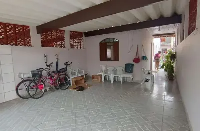 Casa para venda em itanhaém, belas artes, 2 dormitórios, 1 banheiro, 6 vagas